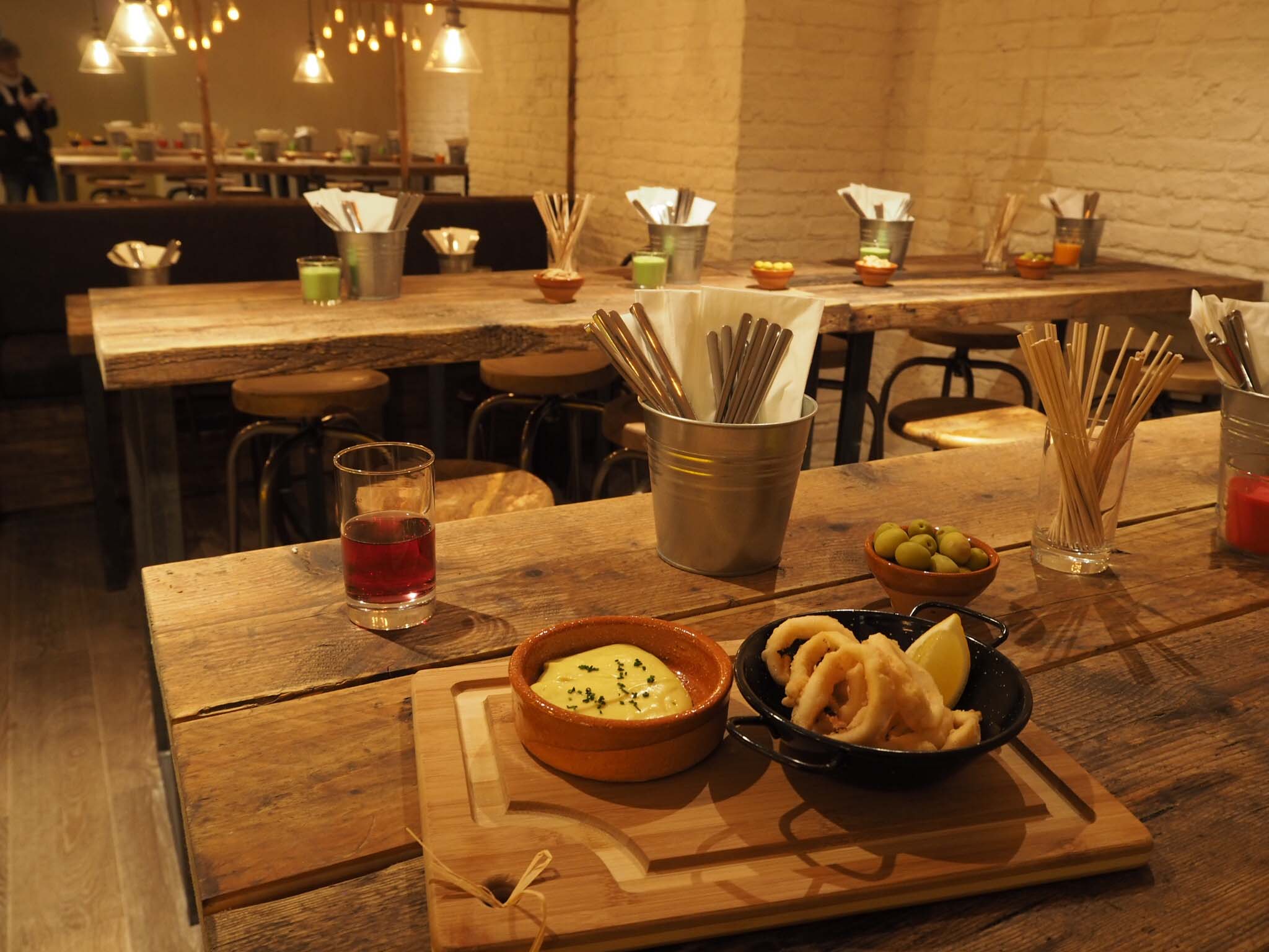 Restaurante de tapas Arbina Taste of Spain (Sabor de España), en Londres