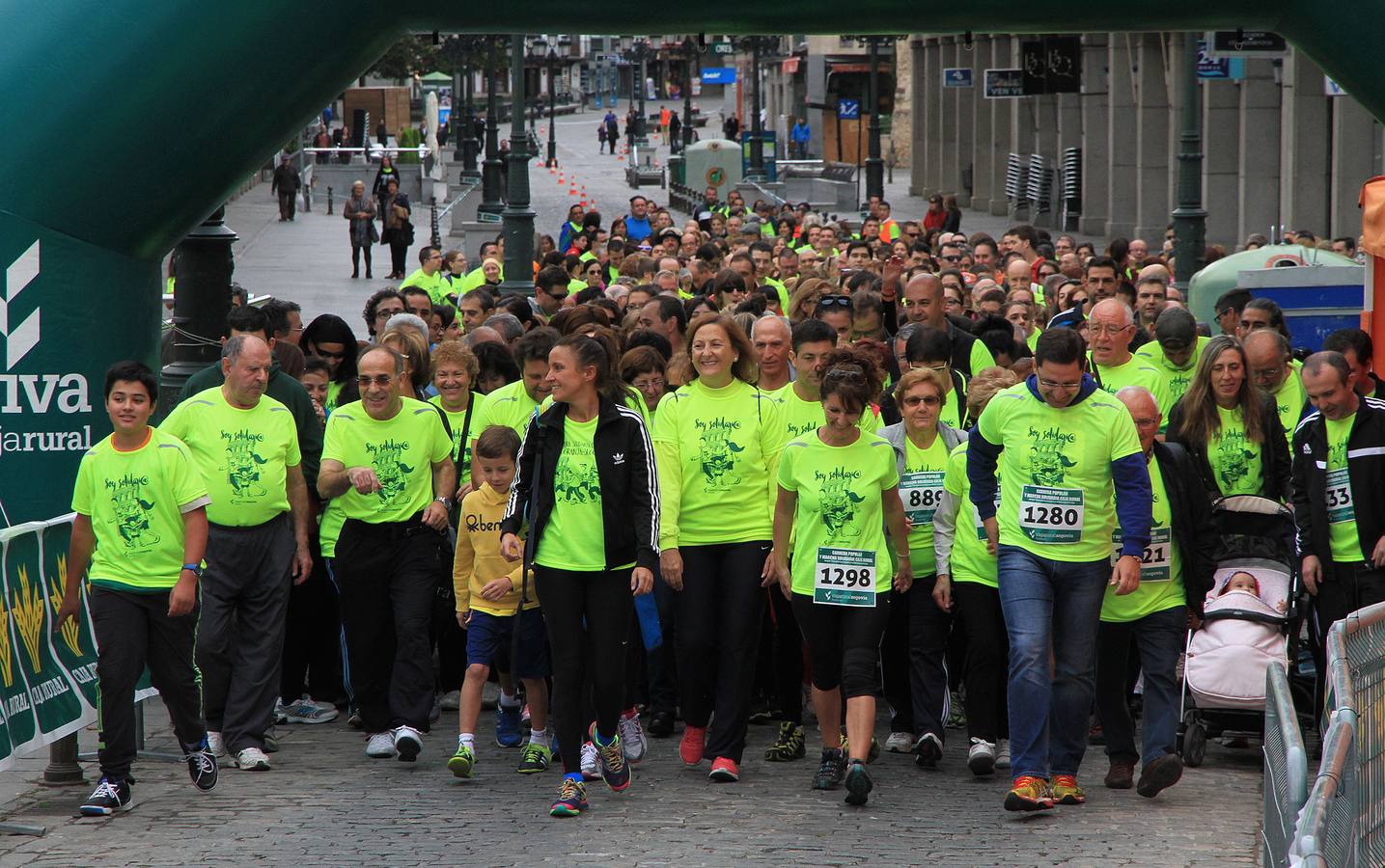 Carrera Popular y Marcha Solidaria de Caja Rural en Segovia