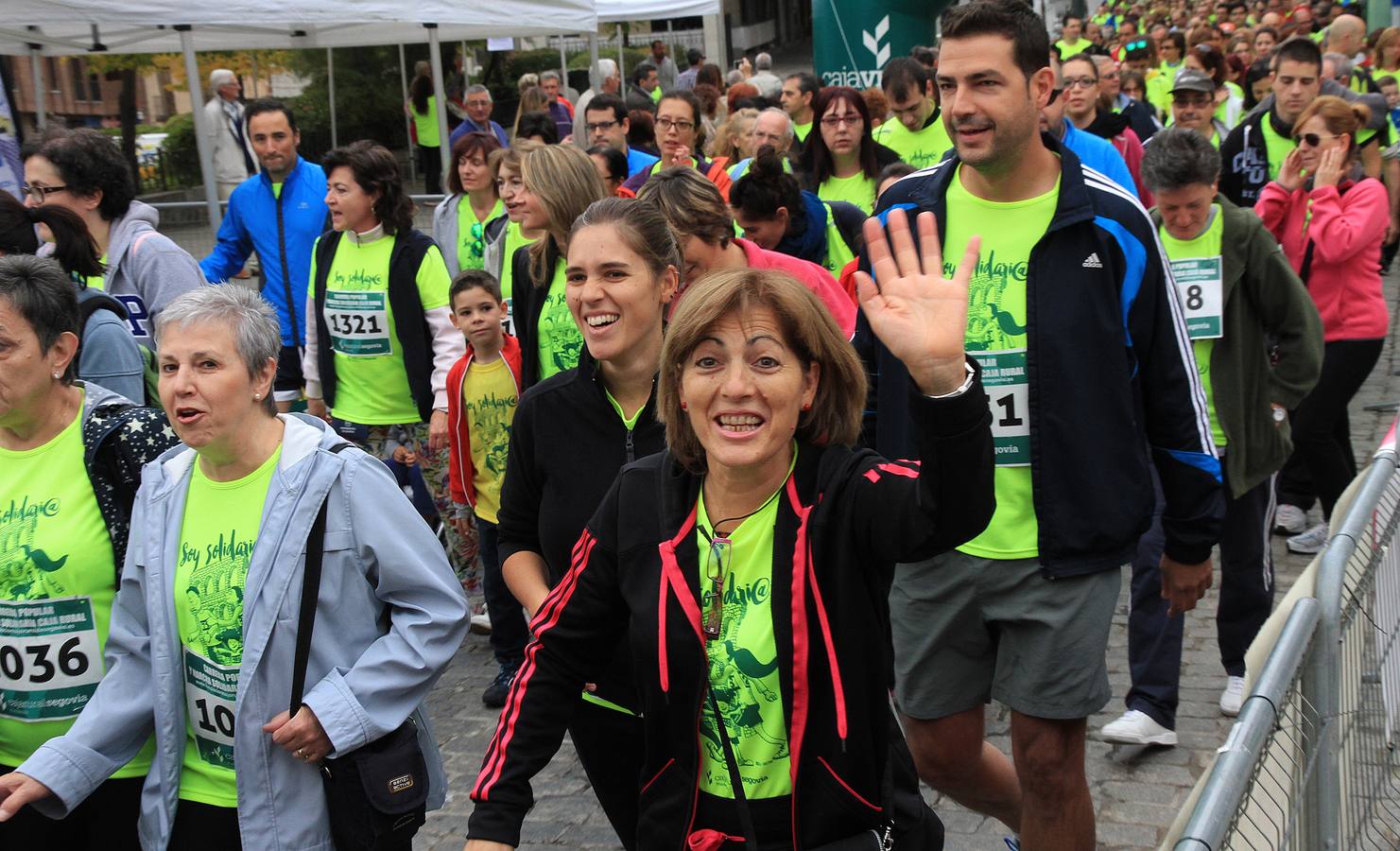 Carrera Popular y Marcha Solidaria de Caja Rural en Segovia
