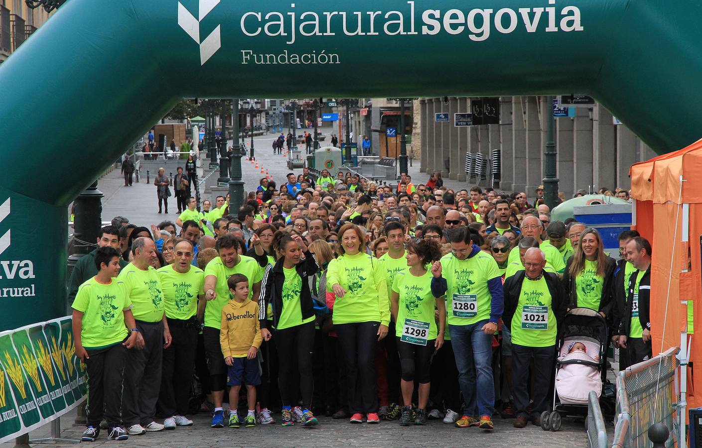 Carrera Popular y Marcha Solidaria de Caja Rural en Segovia