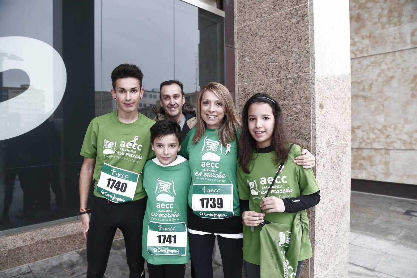 Marcha contra el cáncer en Salamanca