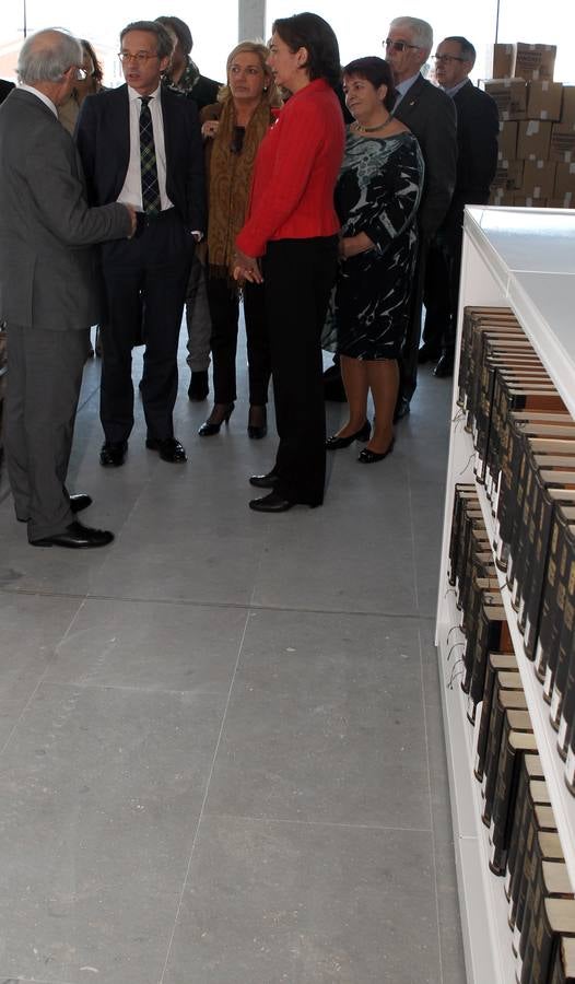 El secretario de Estado de Cultura, José María Lasalle, visita la nueva Biblioteca Pública del Estado de Segovia