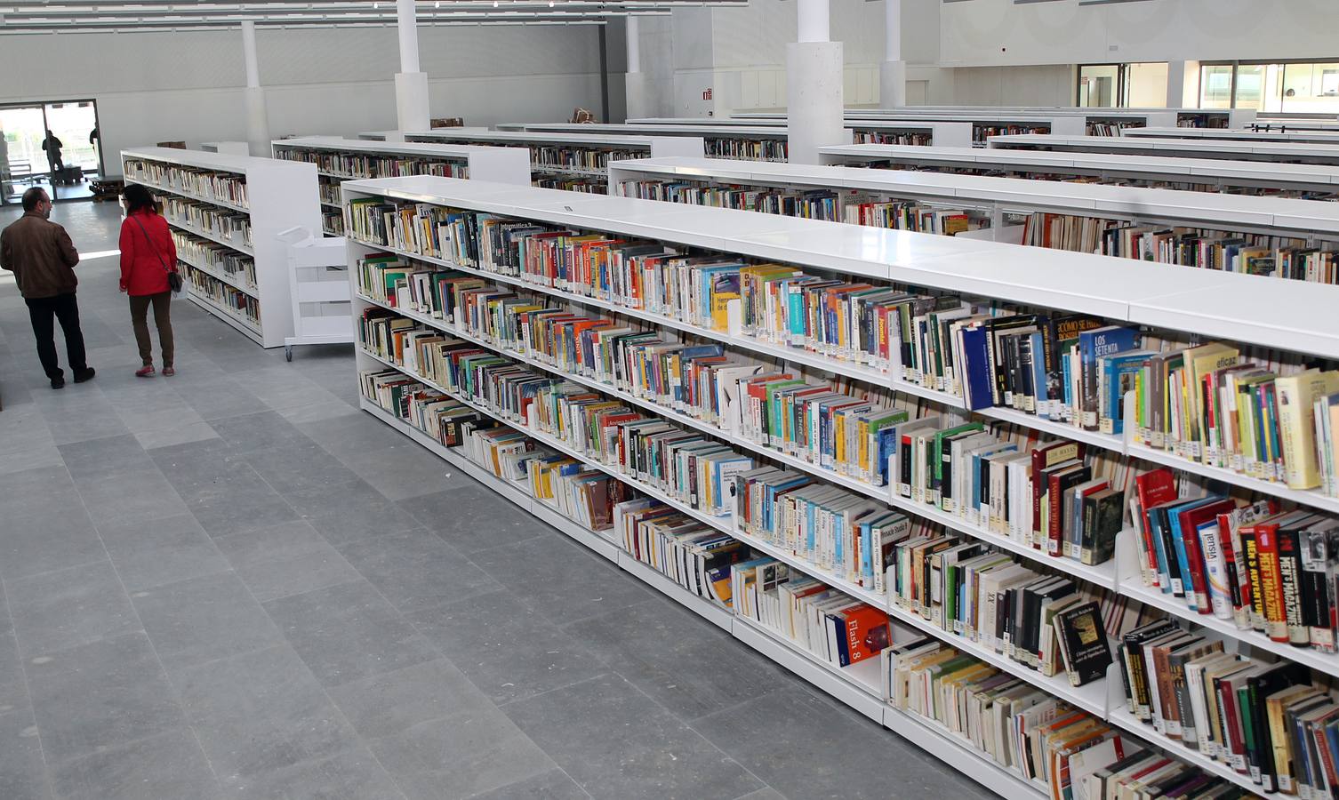 El secretario de Estado de Cultura, José María Lasalle, visita la nueva Biblioteca Pública del Estado de Segovia