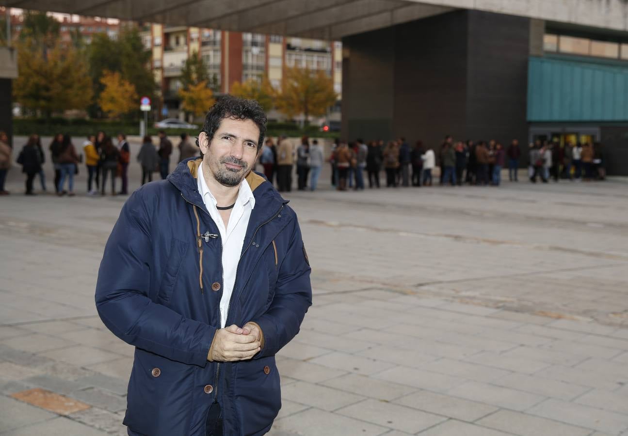 César Bona en el Aula de Cultura de El Norte de Castilla