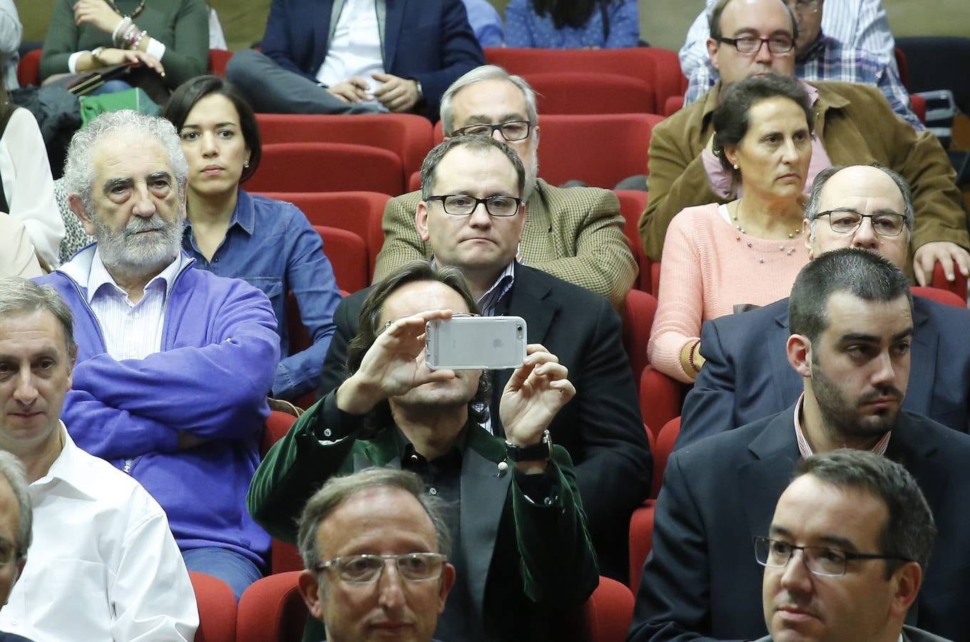 Conferencia de Óscar Campillo en la Cámara de Comercio de Valladolid