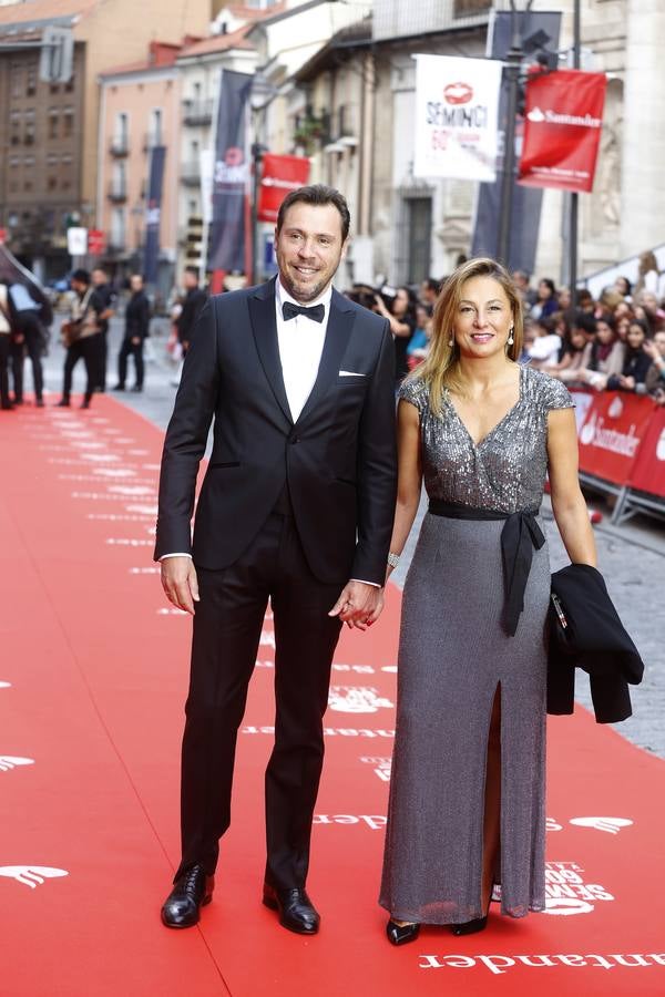 Alfombra roja de la gala inaugural de la 60 Seminci (1/2)