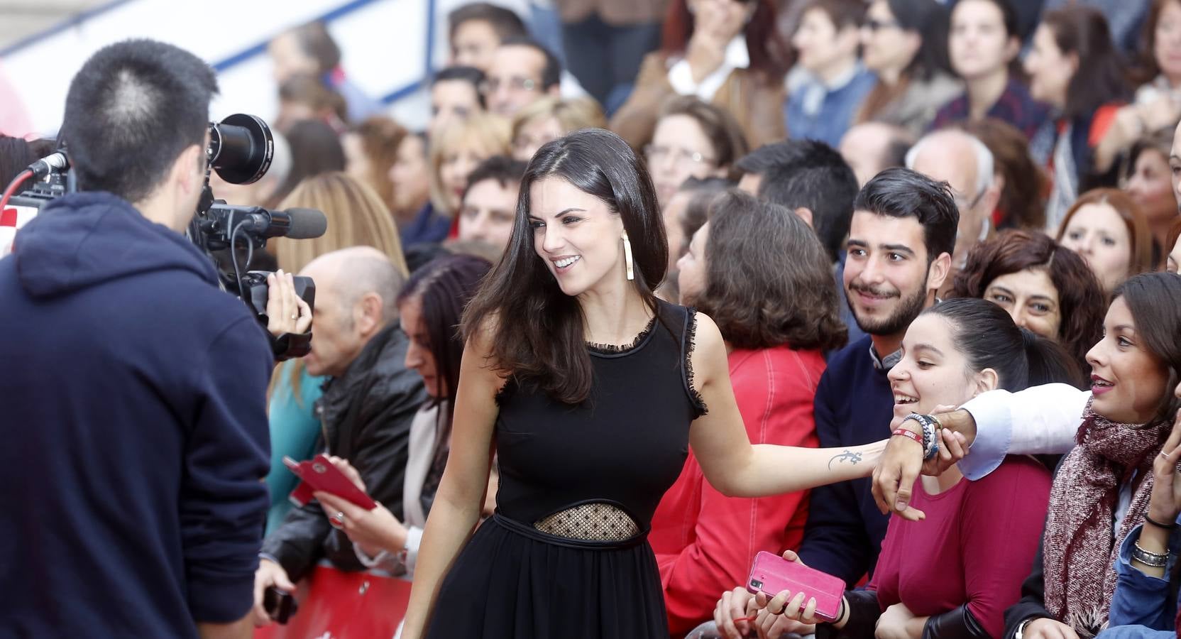 Alfombra roja de la gala inaugural de la 60 Seminci (1/2)