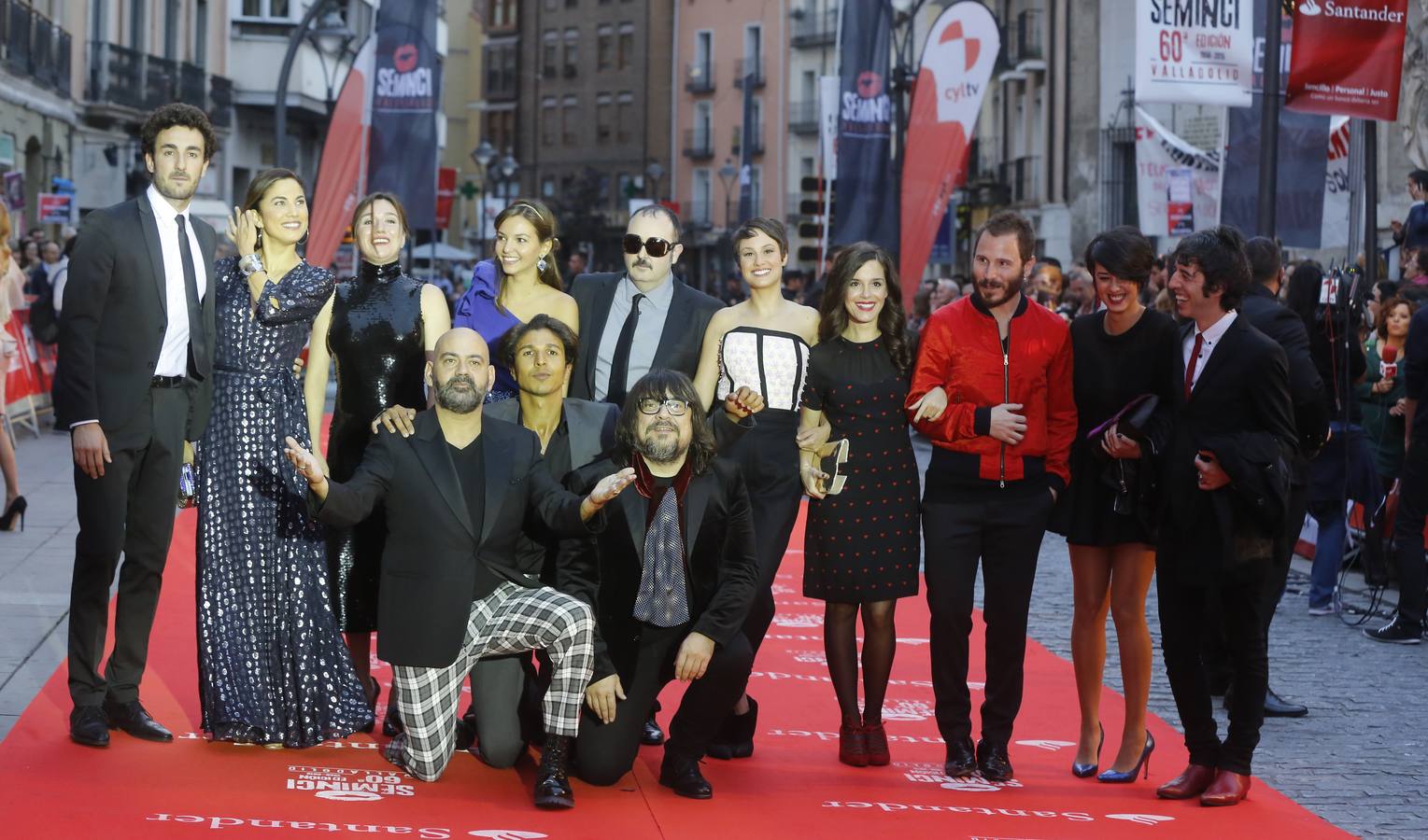 Alfombra roja de la gala inaugural de la 60 Seminci (2/2)