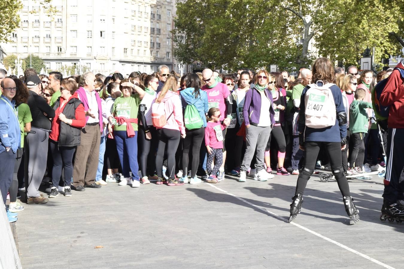 Marcha Contra el Cáncer 2015. Valladolid 1