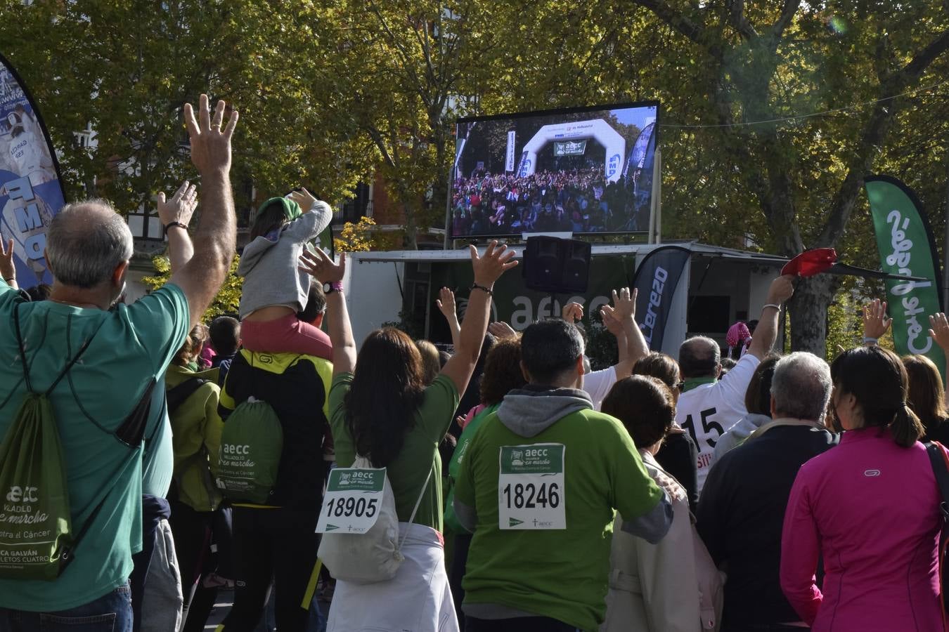 Marcha Contra el Cáncer 2015. Valladolid 6