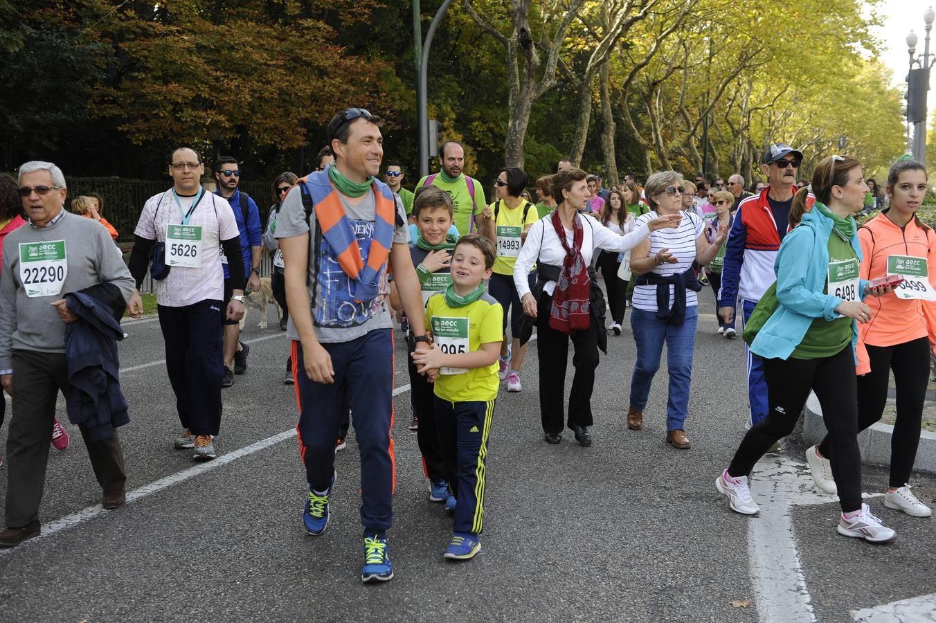 Marcha Contra el Cáncer 2015. Valladolid 16