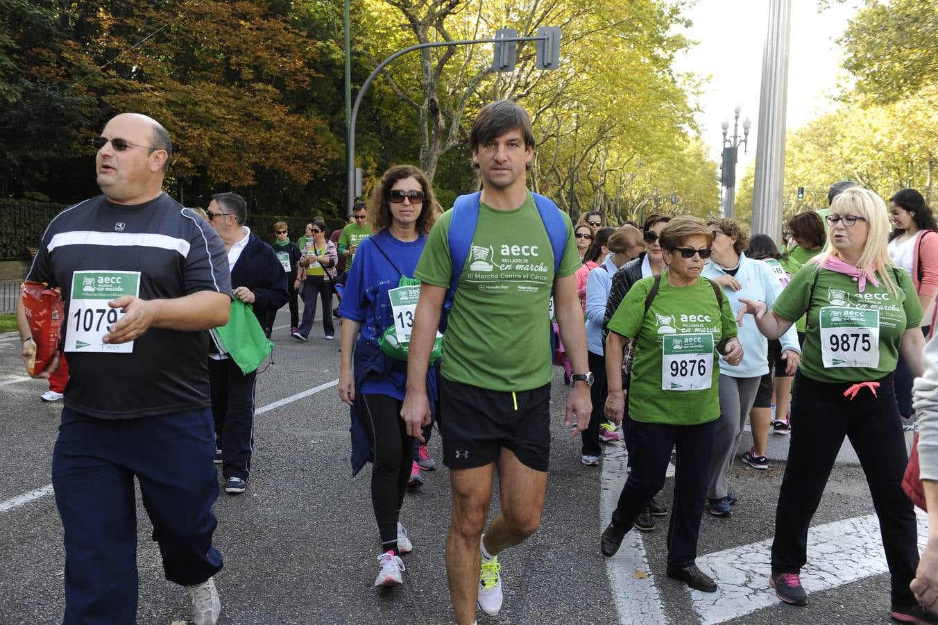 Marcha Contra el Cáncer 2015. Valladolid 16