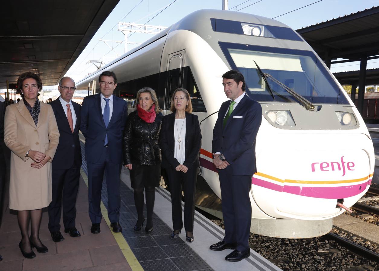 Viaje de prueba de la línea de alta velocidad Madrid-Salamanca
