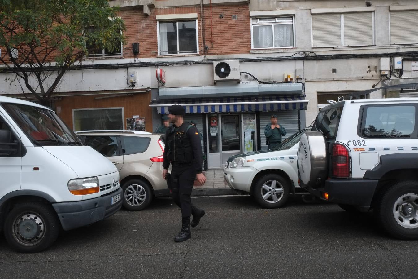 Operación contra el tráfico de drogas en Valladolid (1/2)