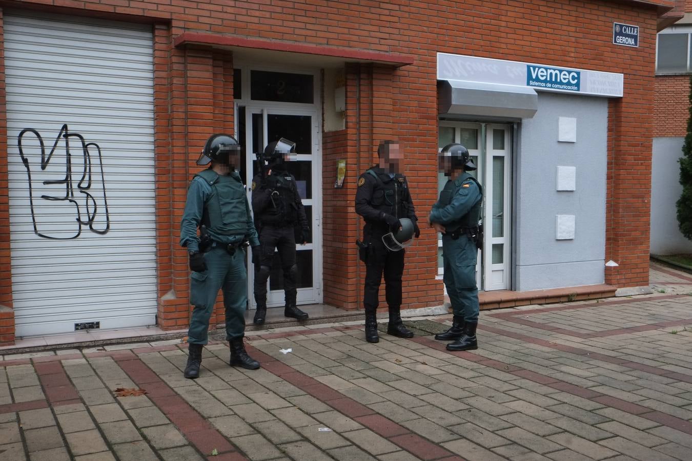 Operación contra el tráfico de drogas en Valladolid (1/2)