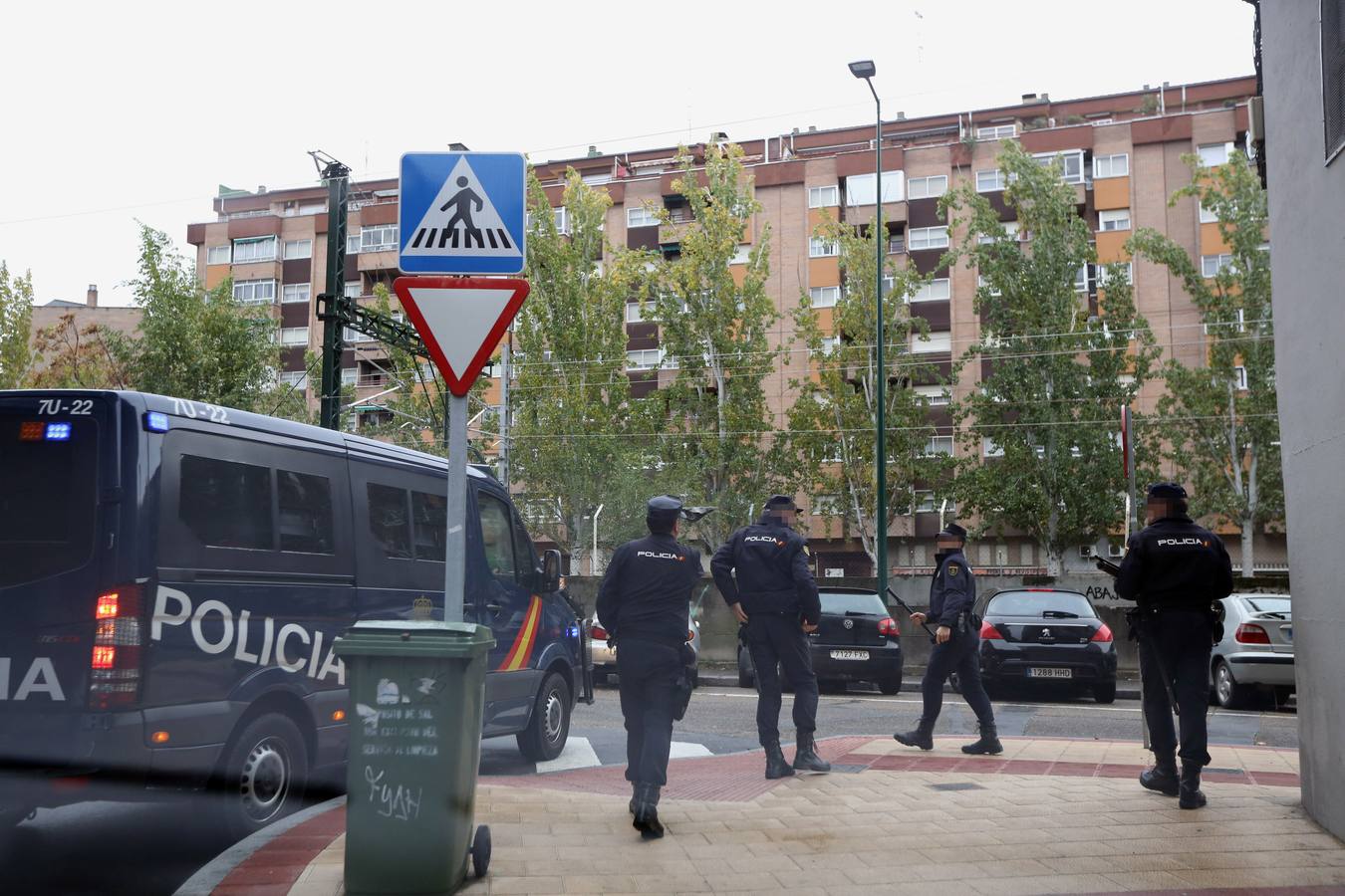 Operación contra el tráfico de drogas en Valladolid (2/2)