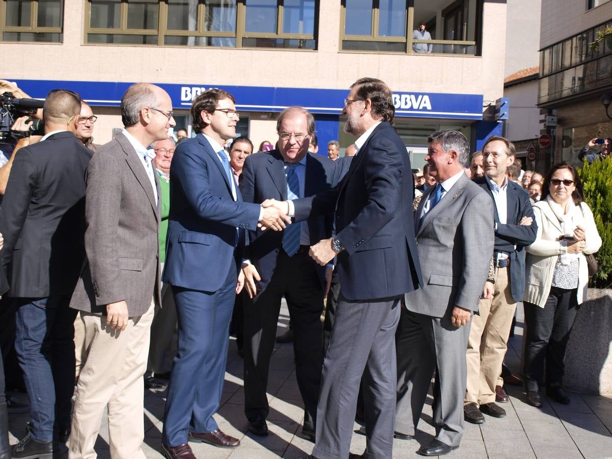 Mariano Rajoy participa en un acto organizado por el PP en Béjar (Salamanca) (1/4)
