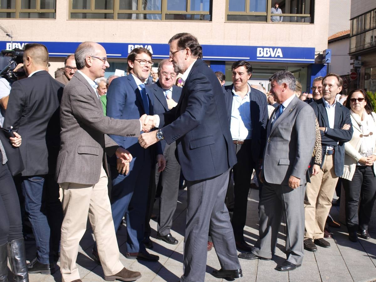 Mariano Rajoy participa en un acto organizado por el PP en Béjar (Salamanca) (1/4)