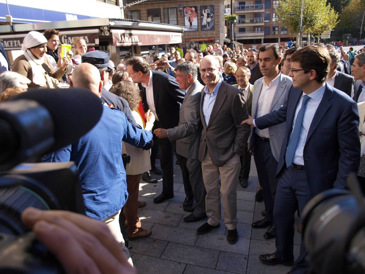 Mariano Rajoy participa en un acto organizado por el PP en Béjar (Salamanca) (1/4)