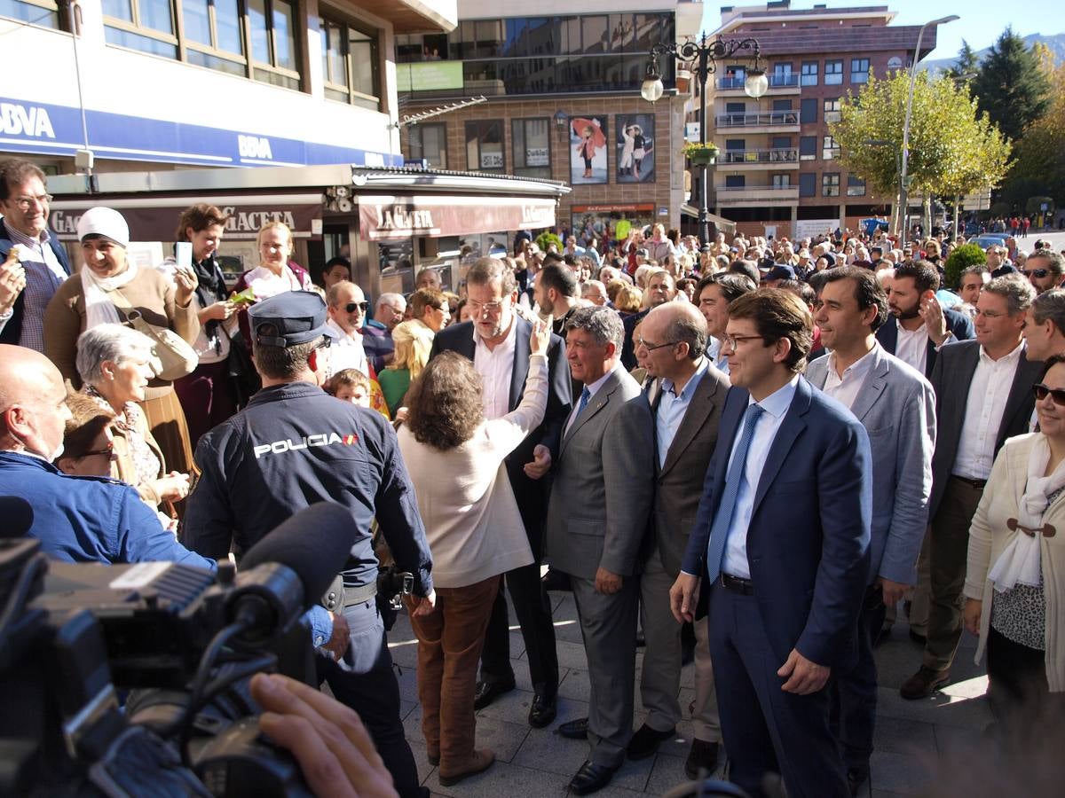Mariano Rajoy participa en un acto organizado por el PP en Béjar (Salamanca) (1/4)