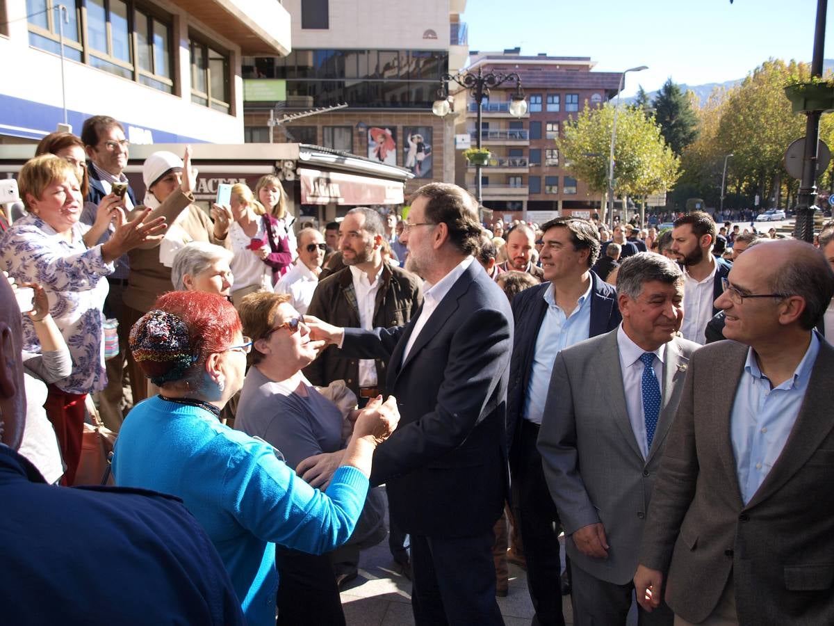 Mariano Rajoy participa en un acto organizado por el PP en Béjar (Salamanca) (1/4)