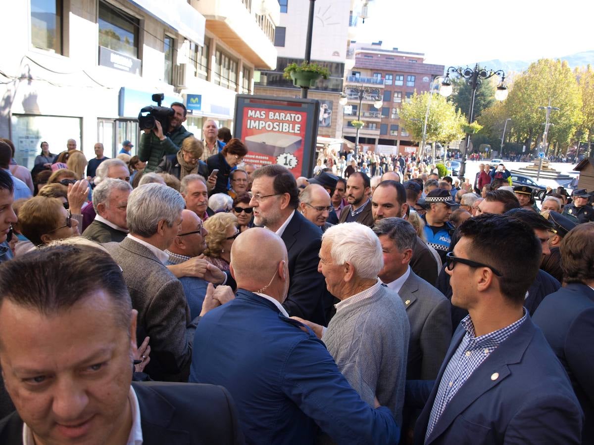 Mariano Rajoy participa en un acto organizado por el PP en Béjar (Salamanca) (1/4)