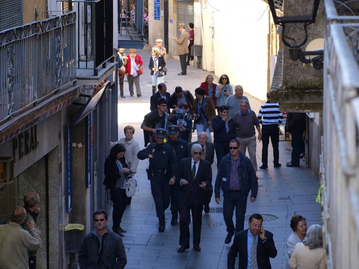 Mariano Rajoy participa en un acto organizado por el PP en Béjar (Salamanca) (2/4)