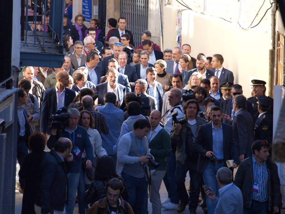Mariano Rajoy participa en un acto organizado por el PP en Béjar (Salamanca) (2/4)
