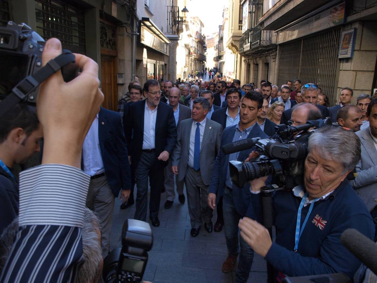 Mariano Rajoy participa en un acto organizado por el PP en Béjar (Salamanca) (2/4)