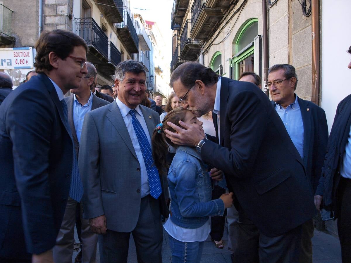 Mariano Rajoy participa en un acto organizado por el PP en Béjar (Salamanca) (2/4)