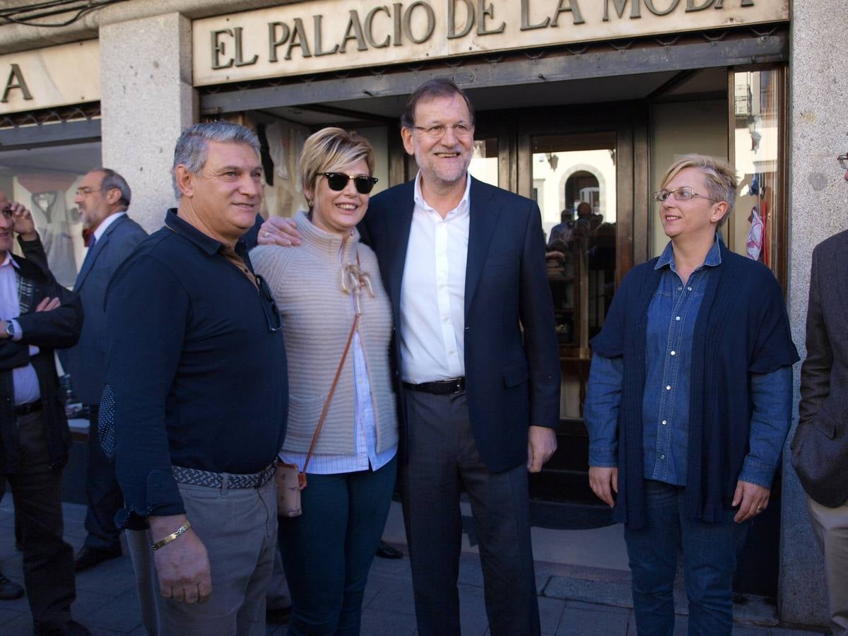 Mariano Rajoy participa en un acto organizado por el PP en Béjar (Salamanca) (2/4)