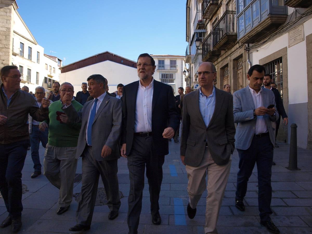 Mariano Rajoy participa en un acto organizado por el PP en Béjar (Salamanca) (2/4)