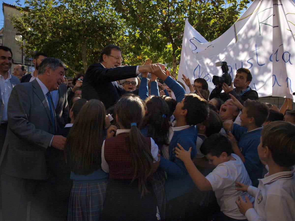 Mariano Rajoy participa en un acto organizado por el PP en Béjar (Salamanca) (3/4)