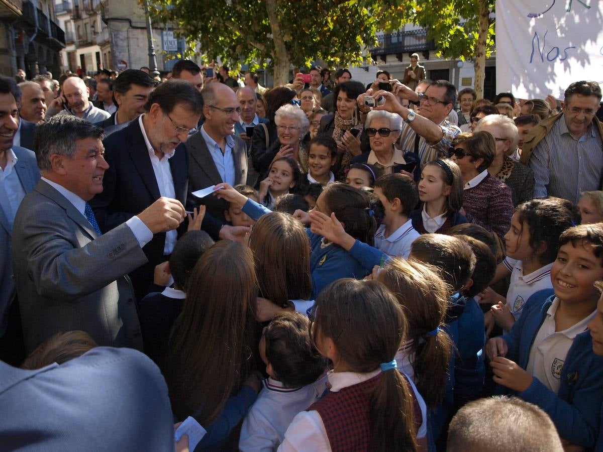 Mariano Rajoy participa en un acto organizado por el PP en Béjar (Salamanca) (3/4)