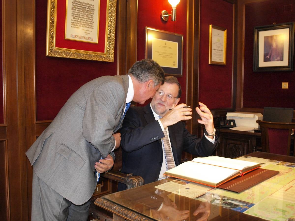 Mariano Rajoy participa en un acto organizado por el PP en Béjar (Salamanca) (3/4)