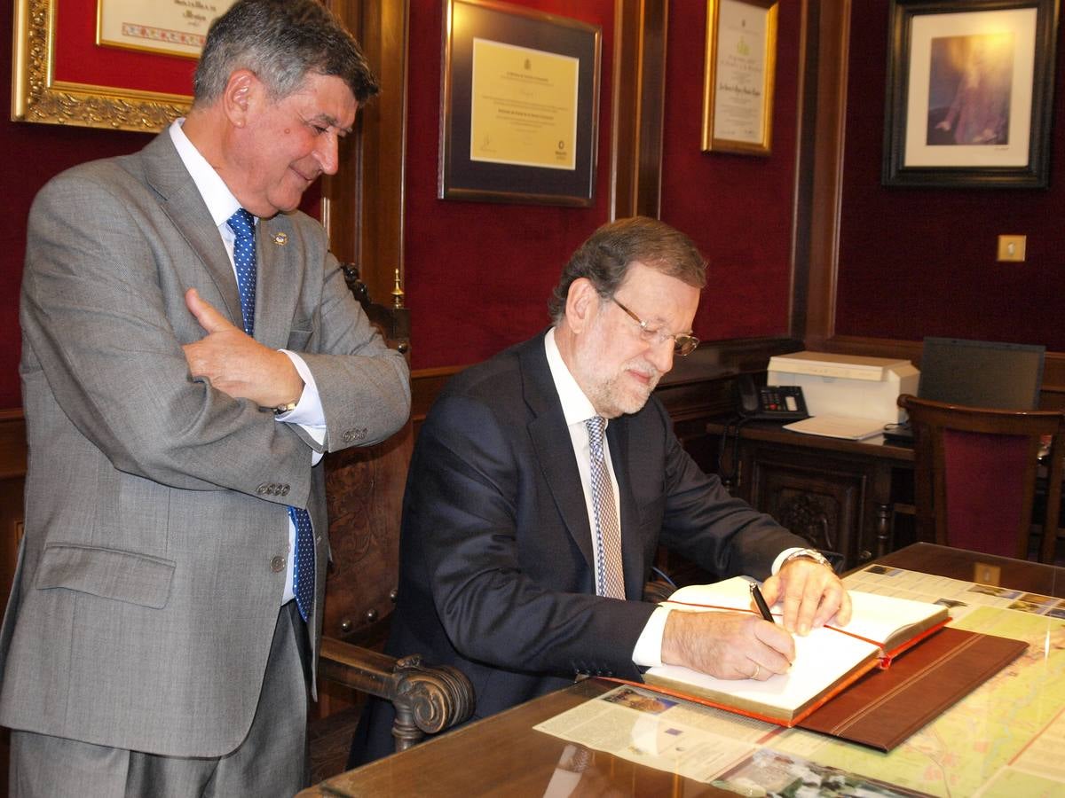 Mariano Rajoy participa en un acto organizado por el PP en Béjar (Salamanca) (3/4)
