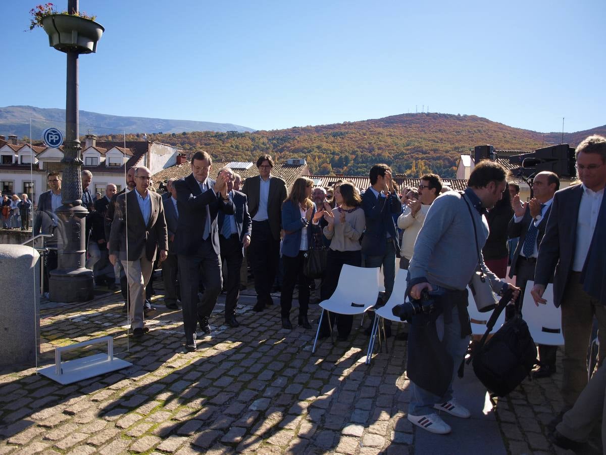 Mariano Rajoy participa en un acto organizado por el PP en Béjar (Salamanca) (3/4)