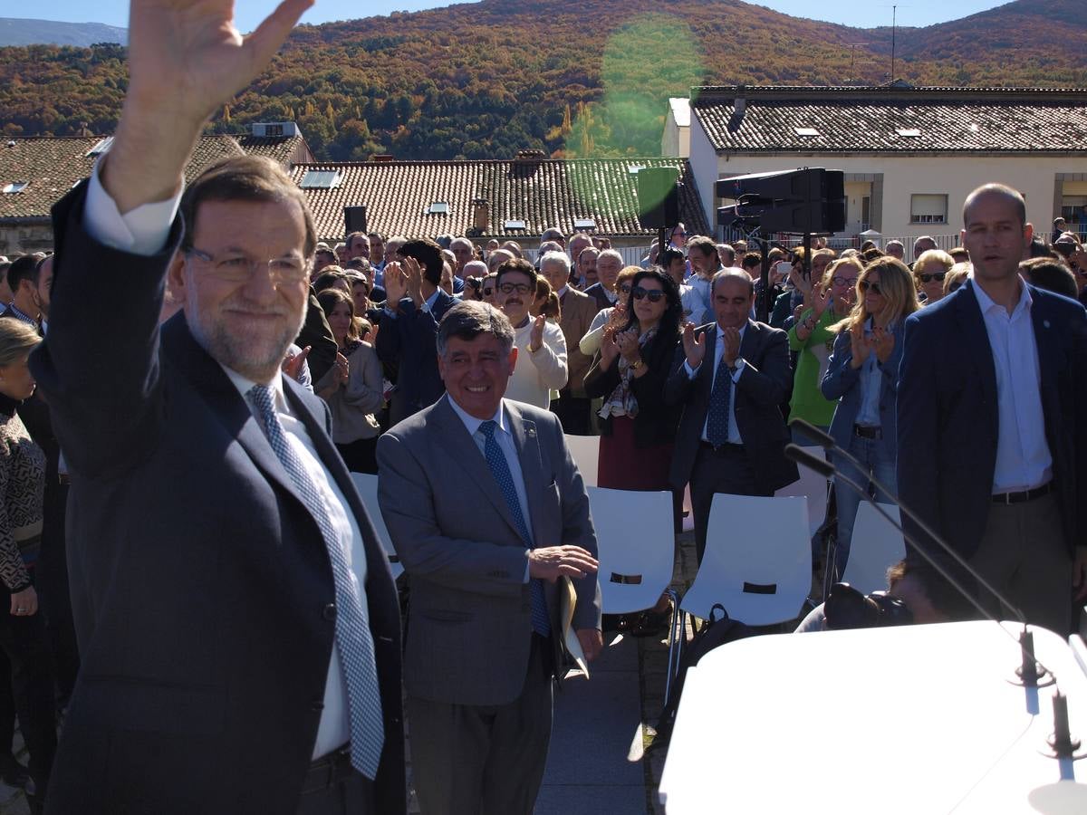 Mariano Rajoy participa en un acto organizado por el PP en Béjar (Salamanca) (3/4)