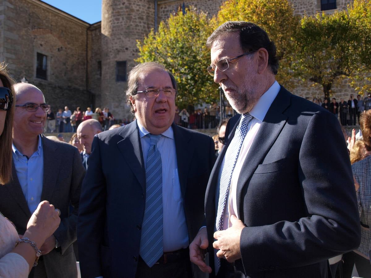Mariano Rajoy participa en un acto organizado por el PP en Béjar (Salamanca) (3/4)