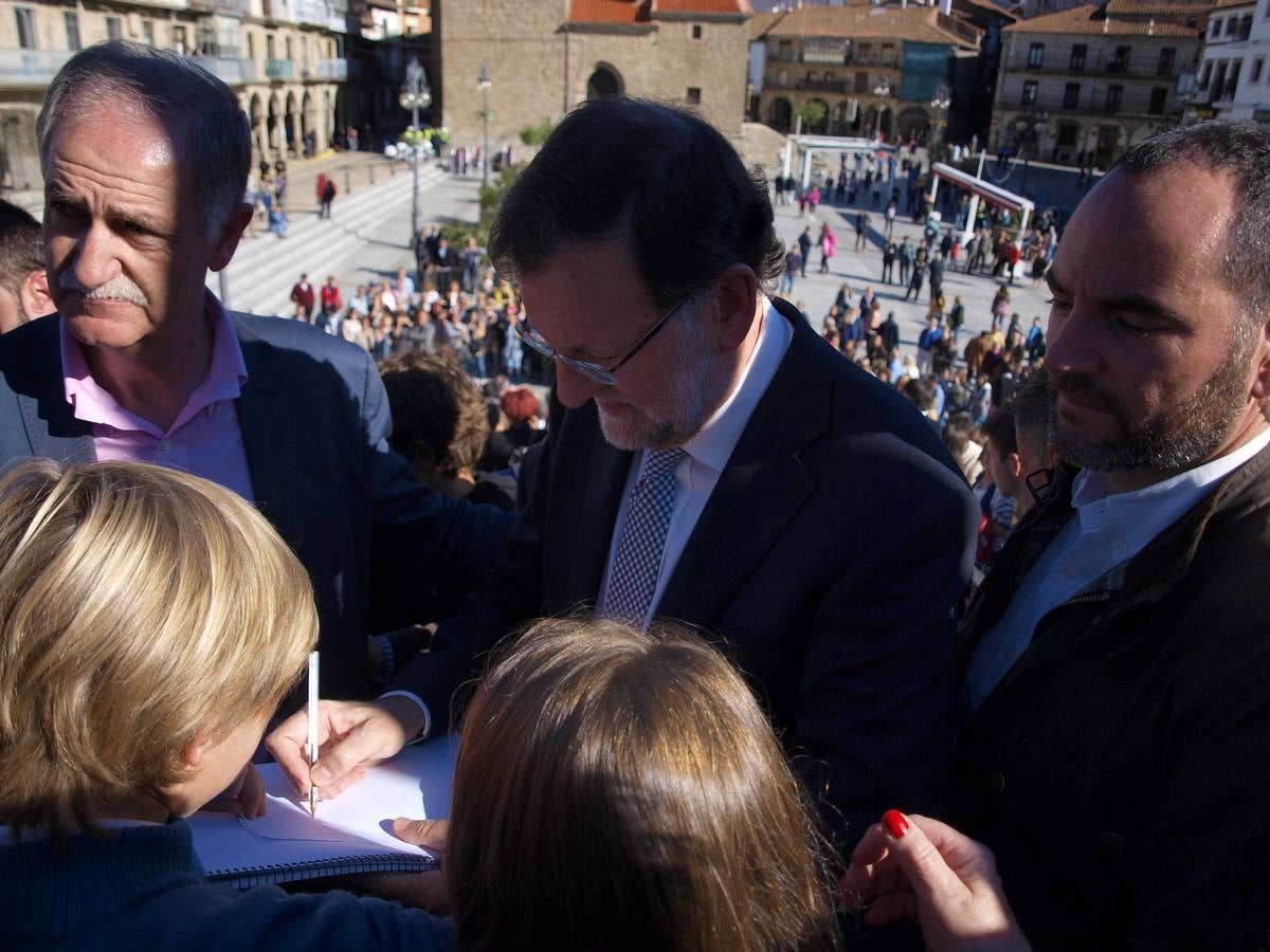 Mariano Rajoy participa en un acto organizado por el PP en Béjar (Salamanca) (4/4)