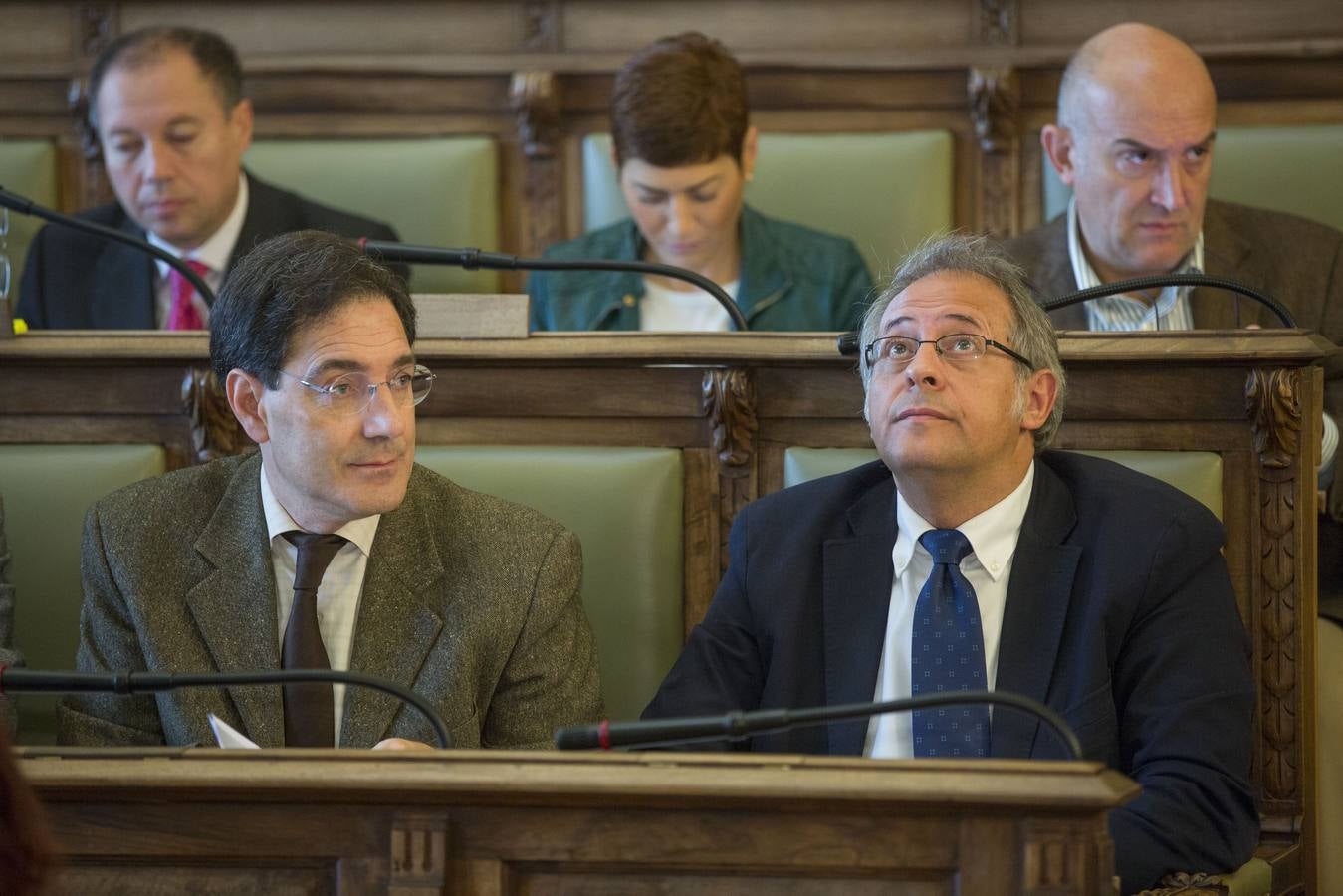 Pleno en el Ayuntamiento de Valladolid