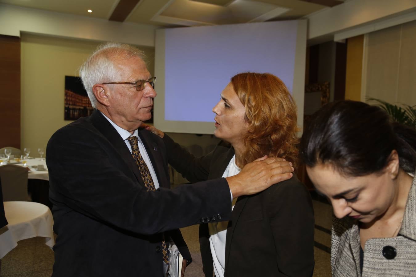 El exministro socialista Josep Borrell, en el Foro Económico de El Norte de Castilla en Salamanca