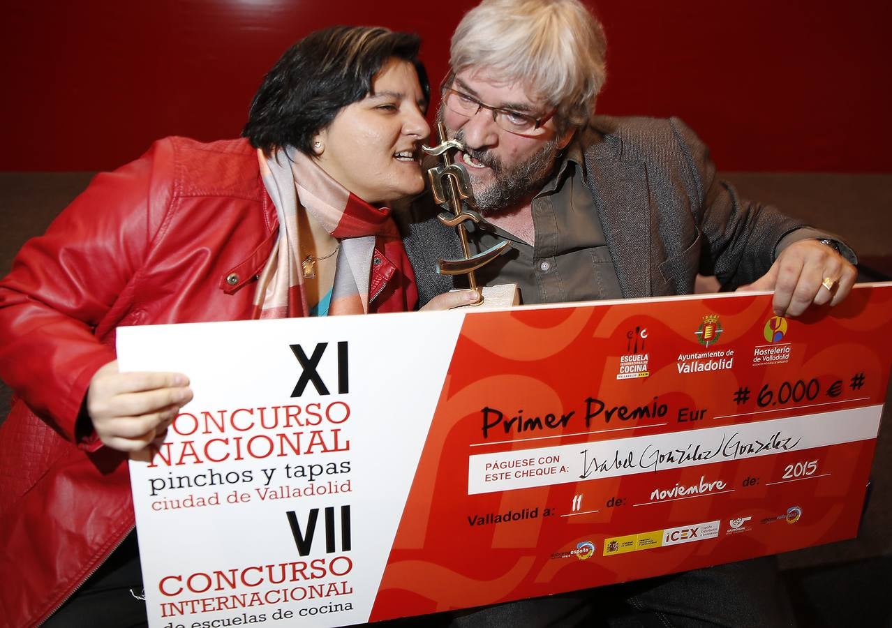 Entrega de premios del XI Concurso Nacional de Pinchos de Valladolid