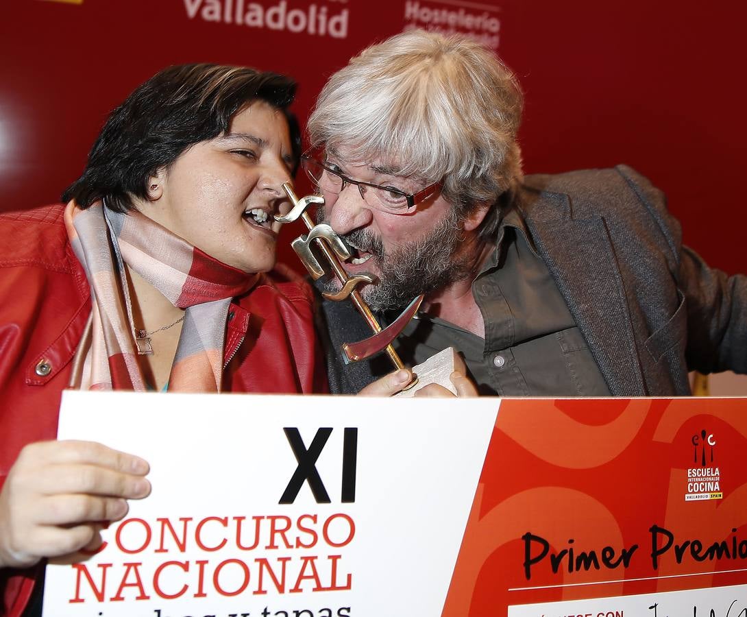 Entrega de premios del XI Concurso Nacional de Pinchos de Valladolid