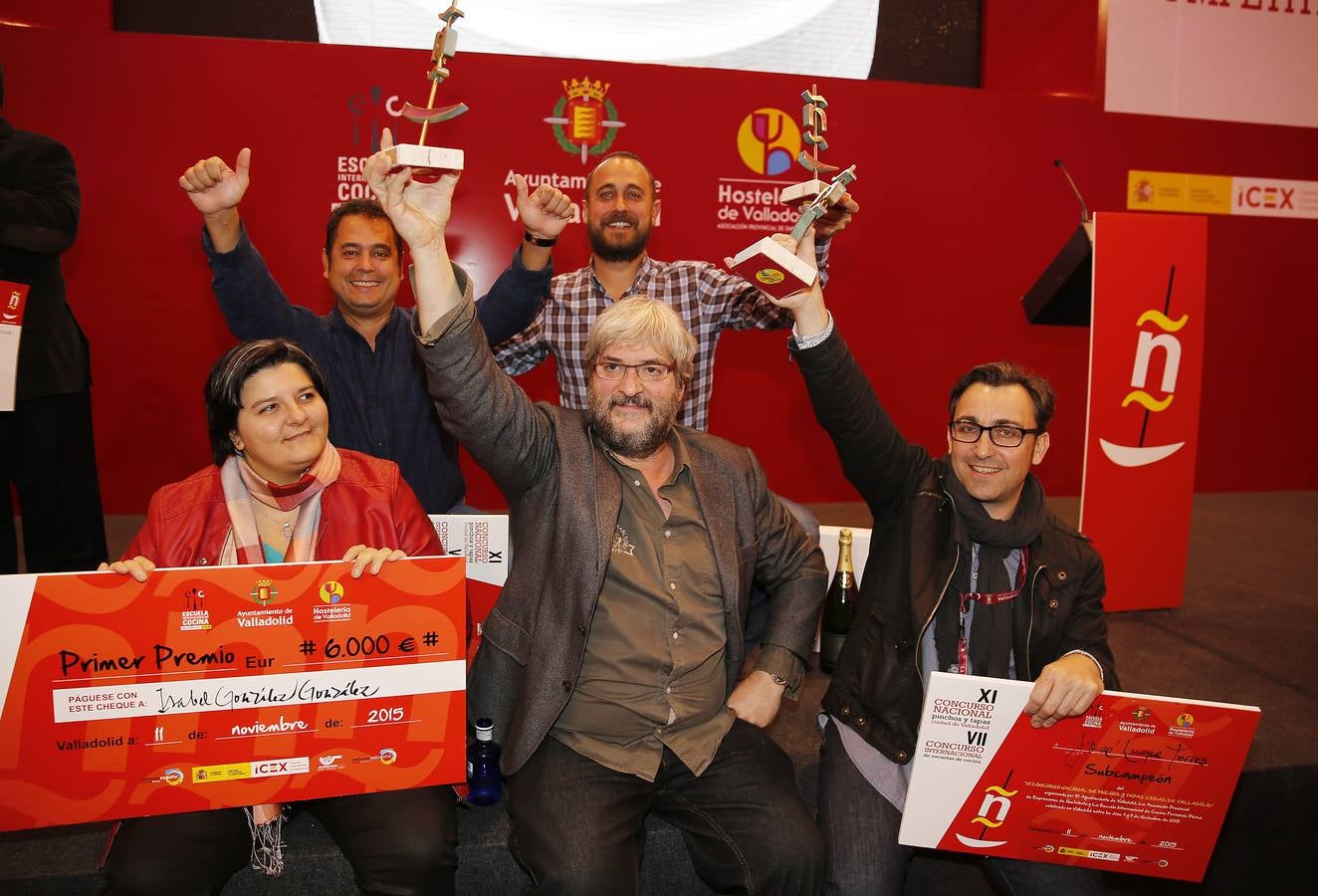 Entrega de premios del XI Concurso Nacional de Pinchos de Valladolid