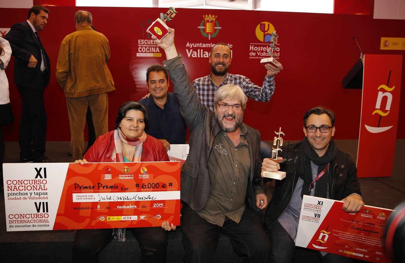 Entrega de premios del XI Concurso Nacional de Pinchos de Valladolid