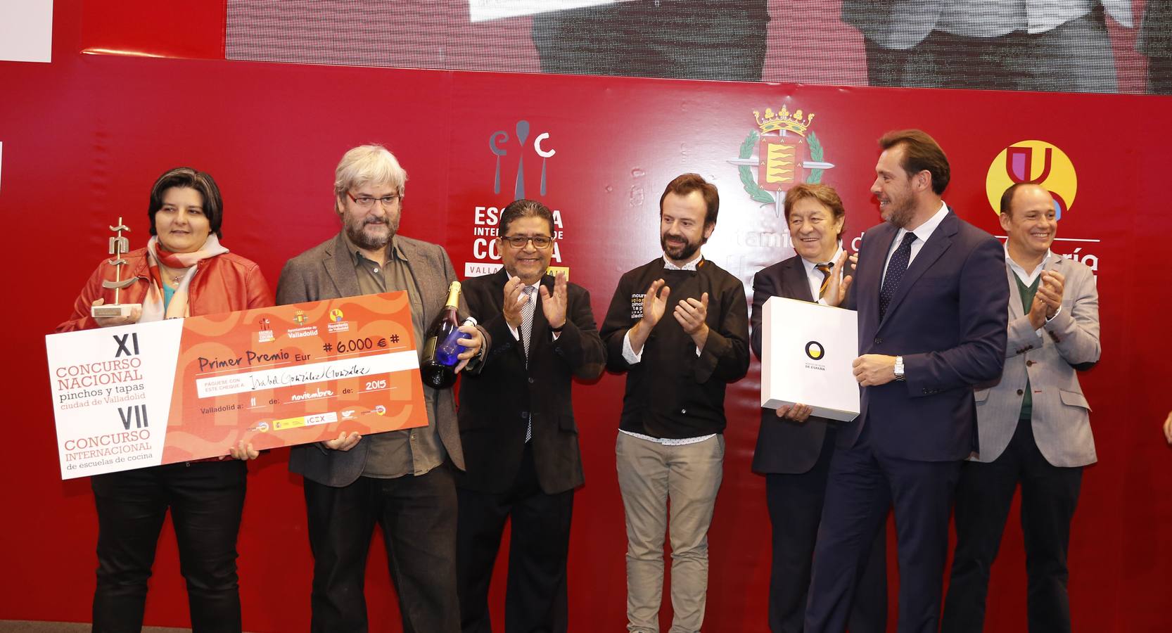 Entrega de premios del XI Concurso Nacional de Pinchos de Valladolid