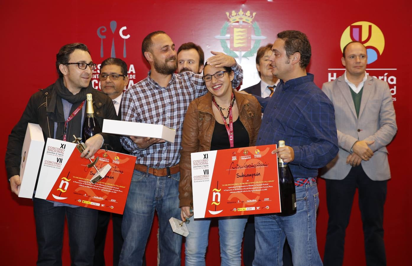 Entrega de premios del XI Concurso Nacional de Pinchos de Valladolid