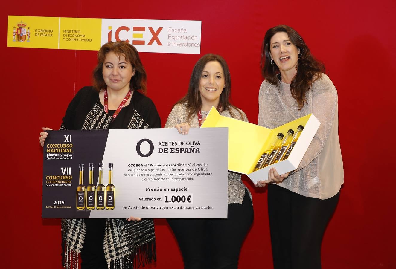 Entrega de premios del XI Concurso Nacional de Pinchos de Valladolid