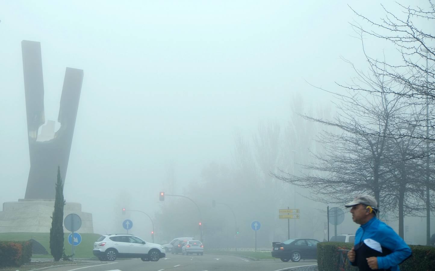 Niebla en Valladolid